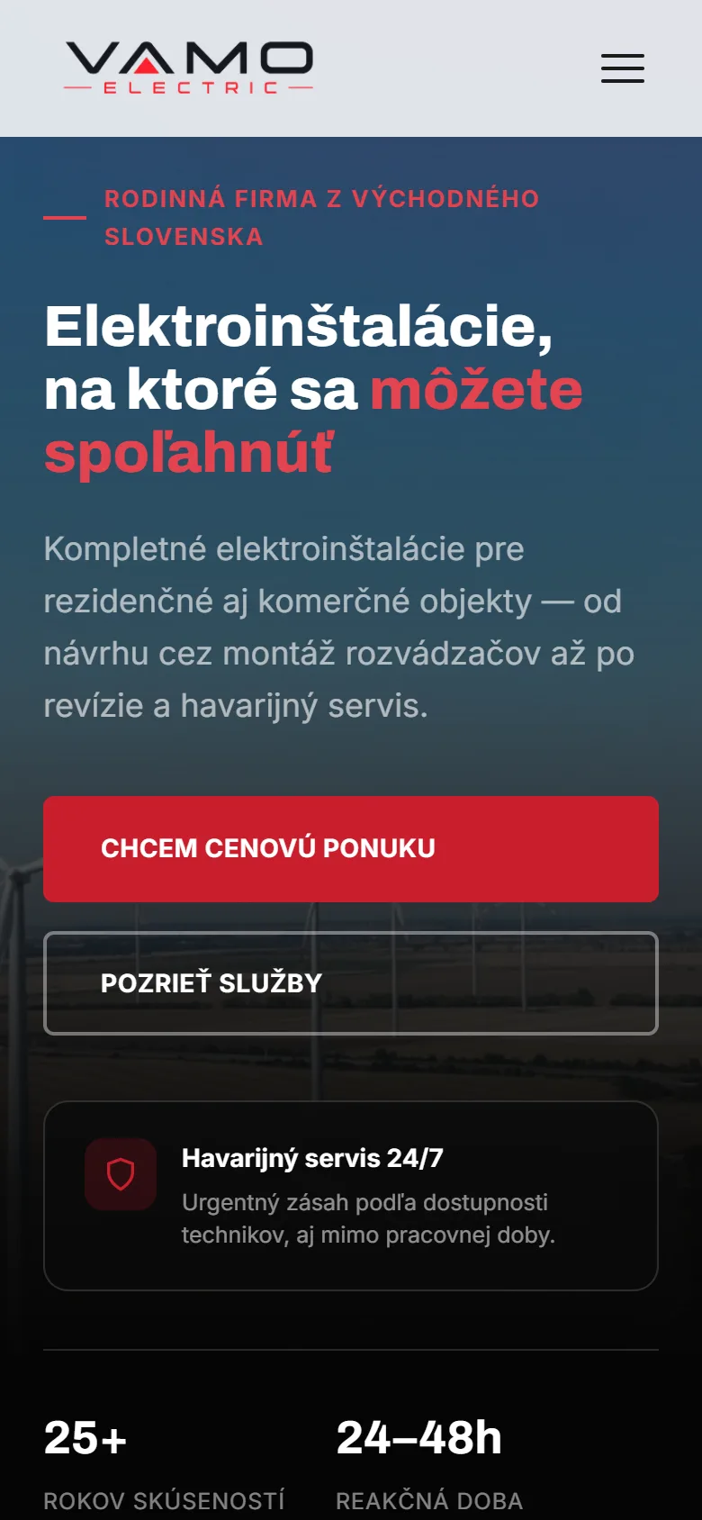Úvod na mobile